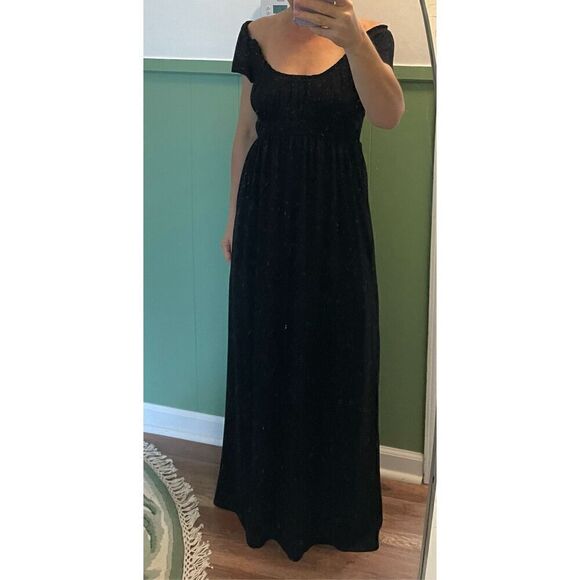 A-LIST black knitted maxi dress - Picture 9 of 9